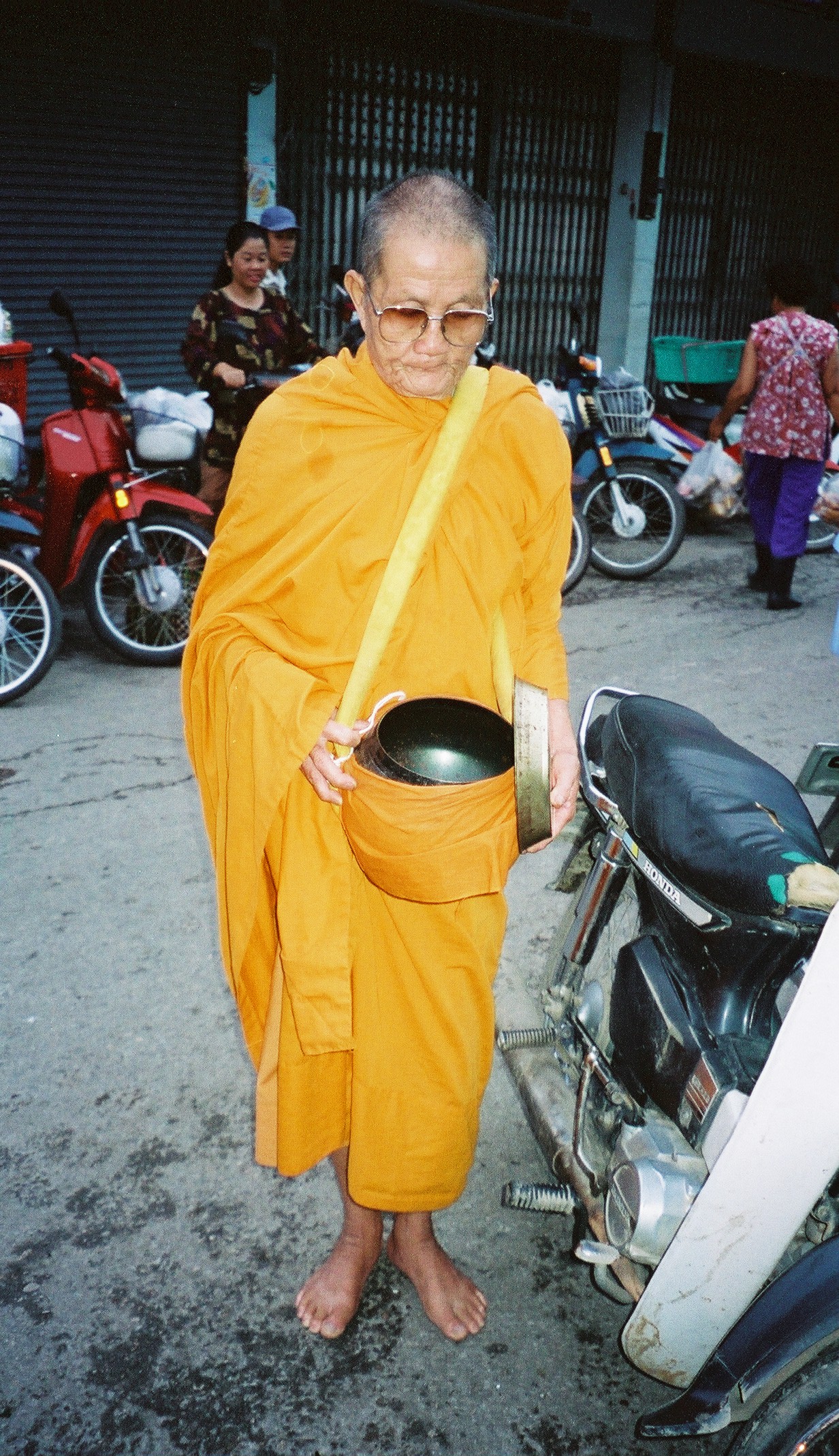 En munk ved Katarinaklosteret.